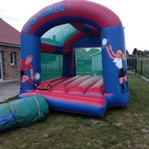 Château gonflable Football