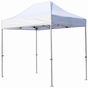 Barnum, tente pliante toile blanche 380gr structure Aluminium Pro 3m x 2m