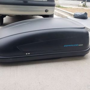 coffre de toit Bermude 4000 noir mat 421 L 496P