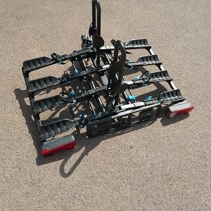 Porte vélo d'attelage NORAUTO Rapidbike 4P Flex (4 vélos)