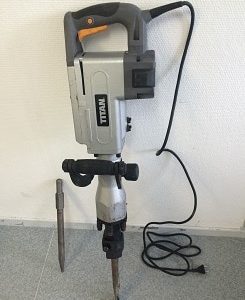 Marteau piqueur - Brise béton Titan 1700W 45 joules