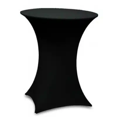 Housse pour mange debout BLANCHE ou NOIRE