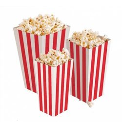 ZEONHEI Lot de 120 Boîtes de Pop Corn, Sacs Popcorn, Boîtes à Popcorn en Papier, Petits Sachets
